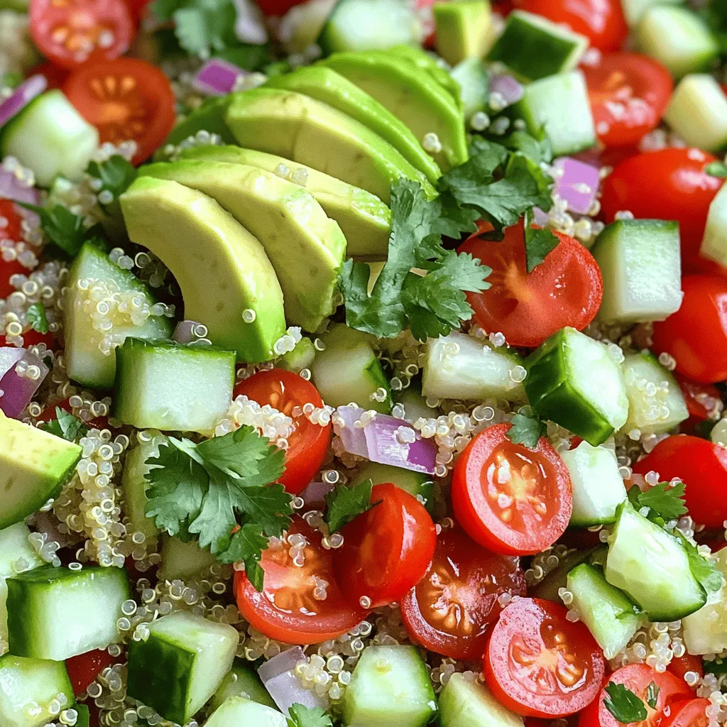 Cilantro Lime Quinoa Salad Fresh and Flavorful Boost