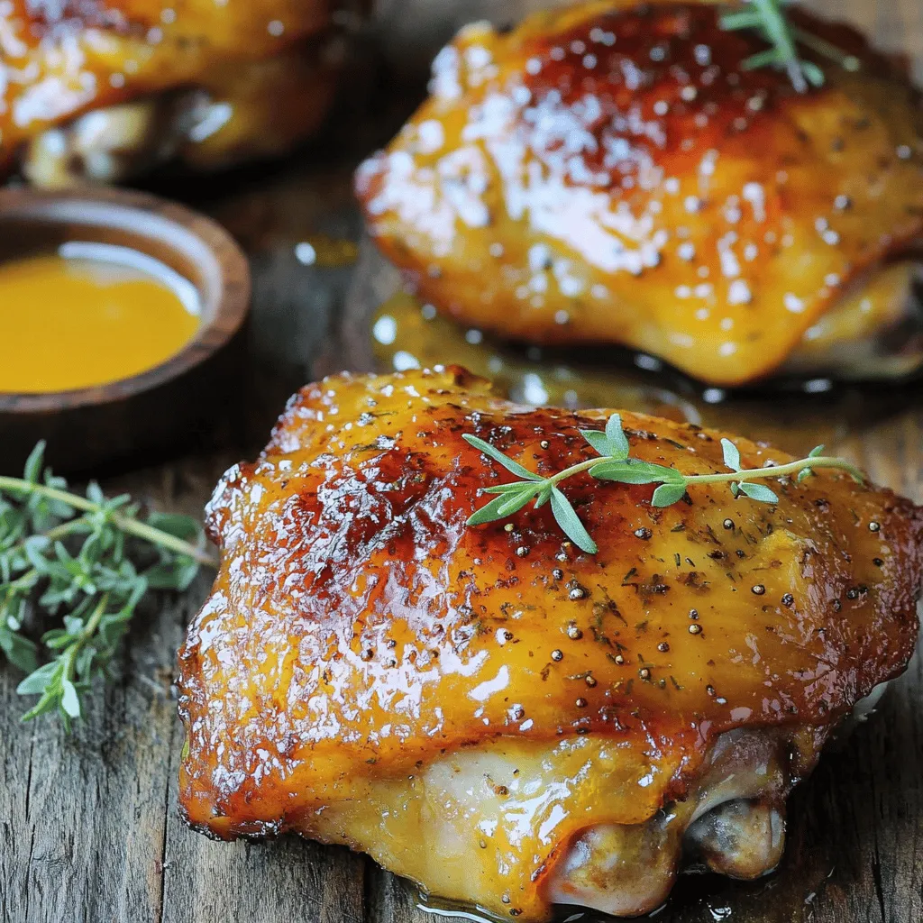 Honey Mustard Chicken Thighs Savory and Simple Recipe