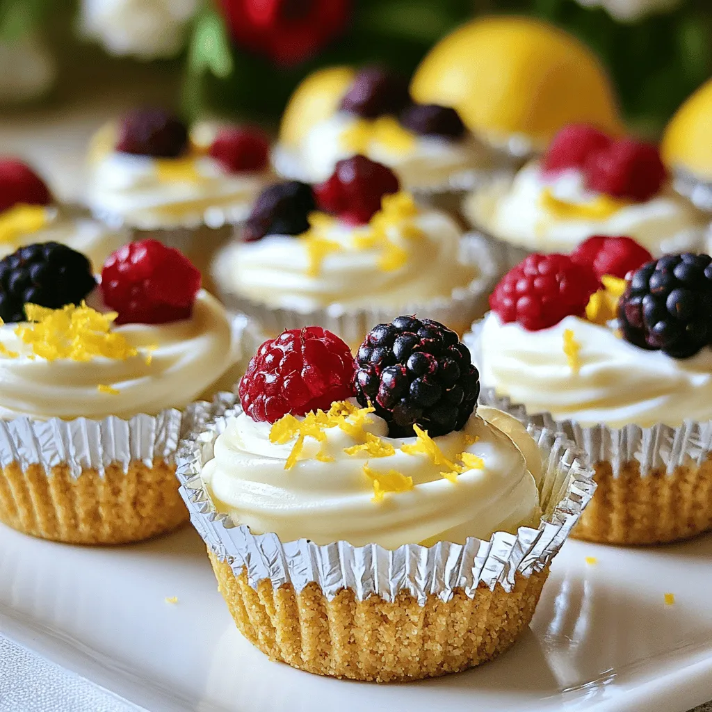 No-Bake Lemon Cheesecake Bites Easy and Delicious Treat