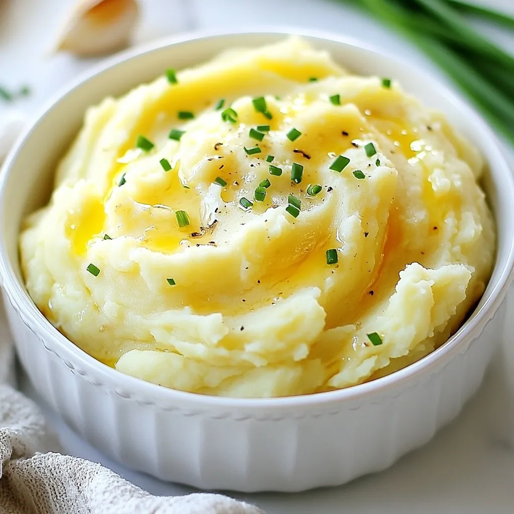 Creamy Roasted Garlic Mashed Potatoes Delightful Recipe