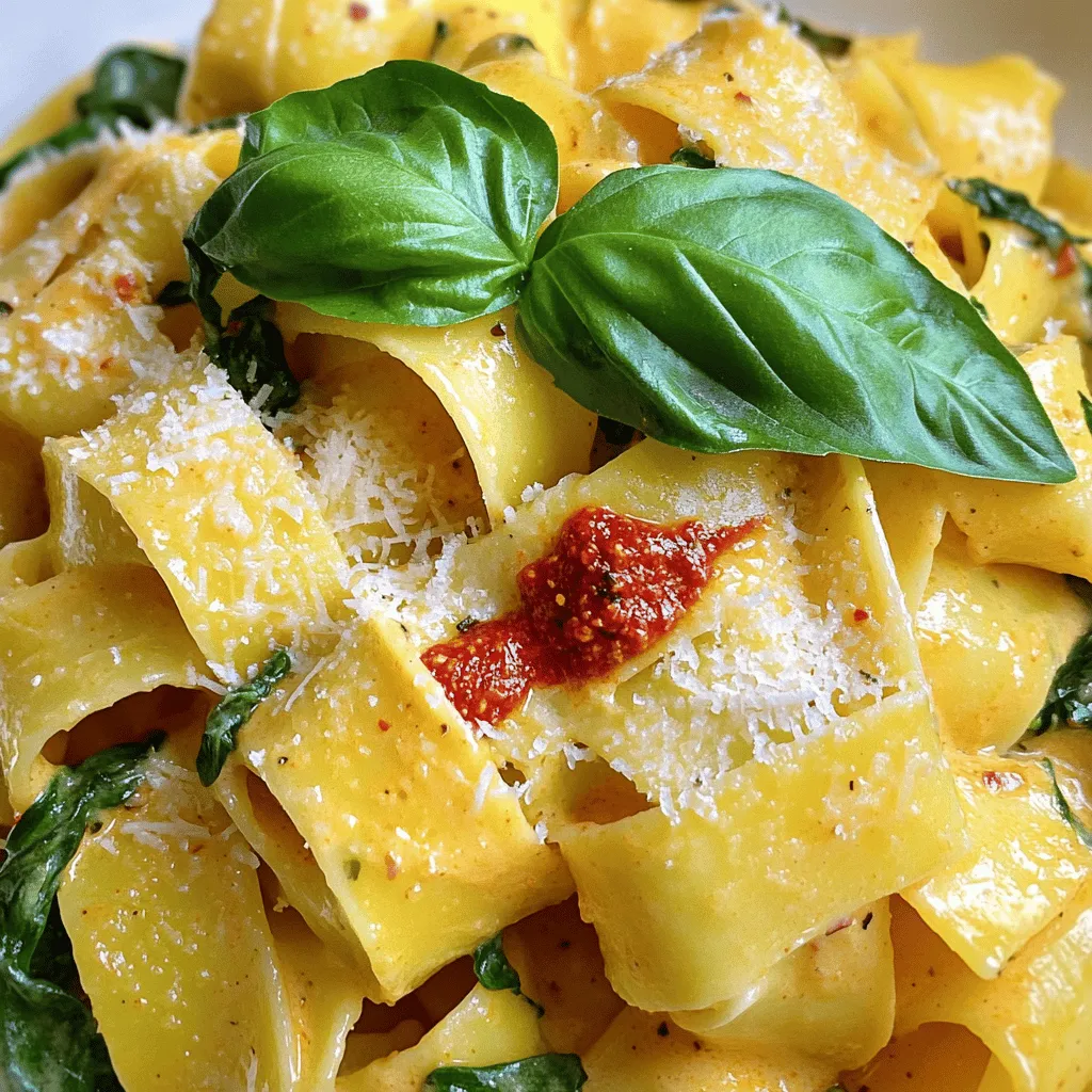 Creamy Calabrian Chili Pappardelle Flavorful Delight
