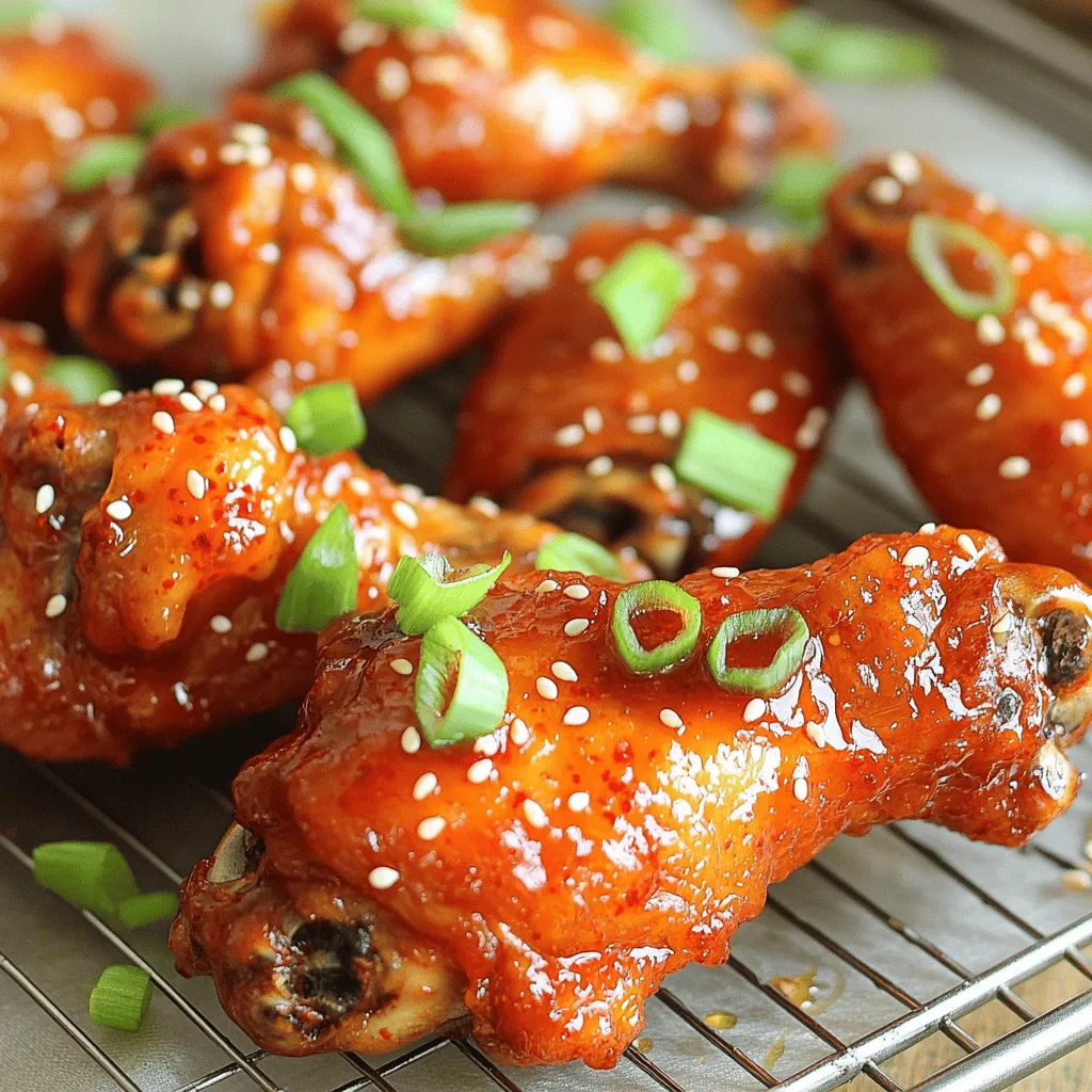 Spicy Korean Chicken Wings Bold and Flavorful Recipe