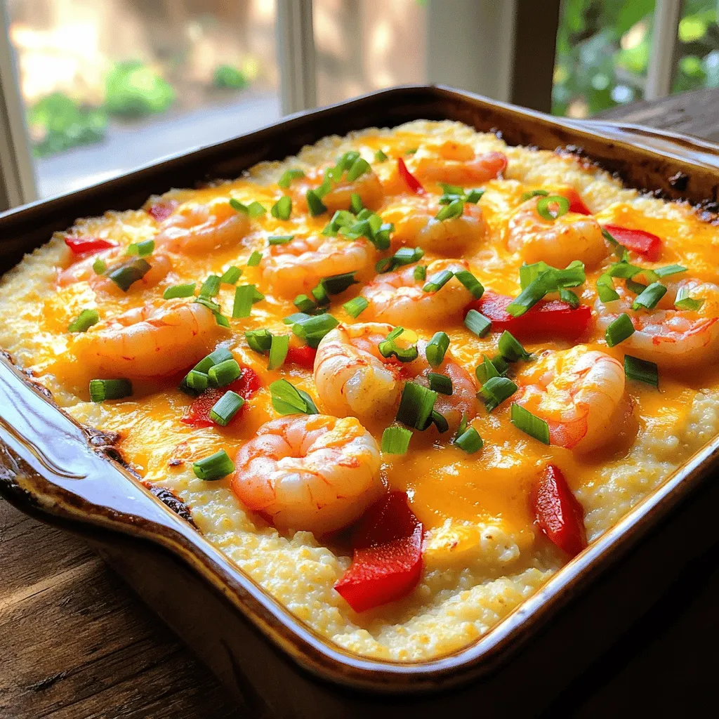 Savory Shrimp and Grits Casserole Recipe Delight