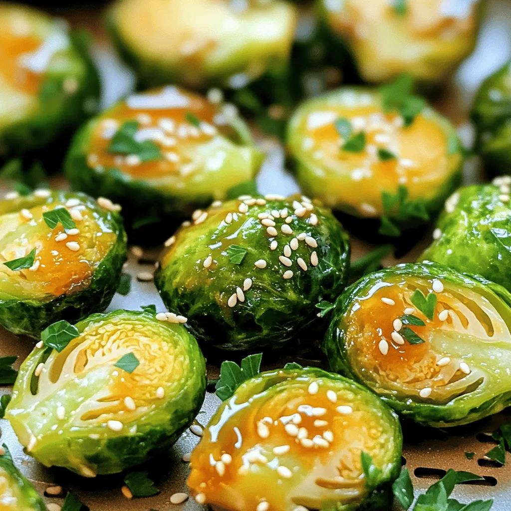 Air Fryer Honey Mustard Brussels Sprouts Flavor Burst