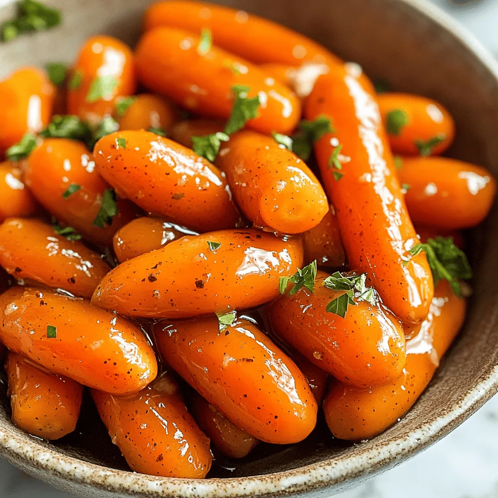 Slow Cooker Maple Glazed Carrots Delicious Side Dish