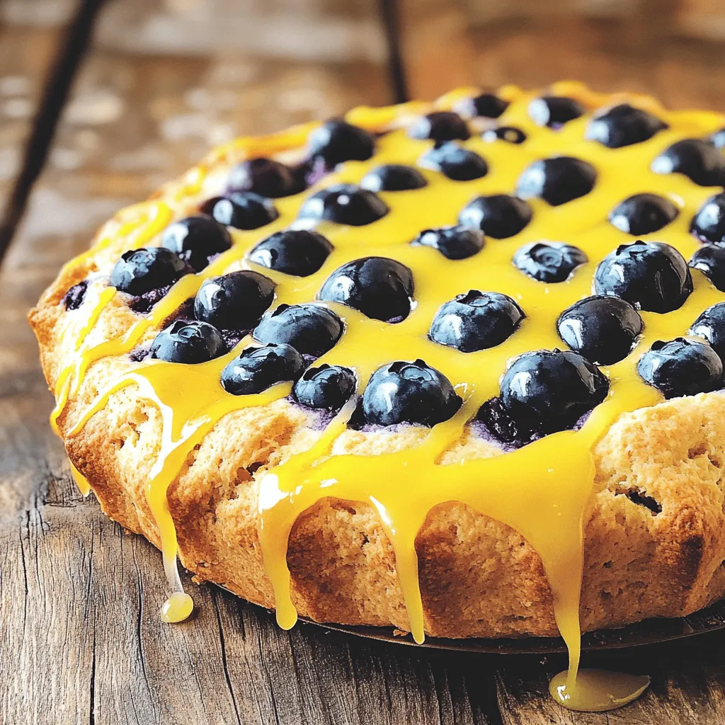 Blueberry Lemon Scone Bread Fresh and Flavorful Recipe