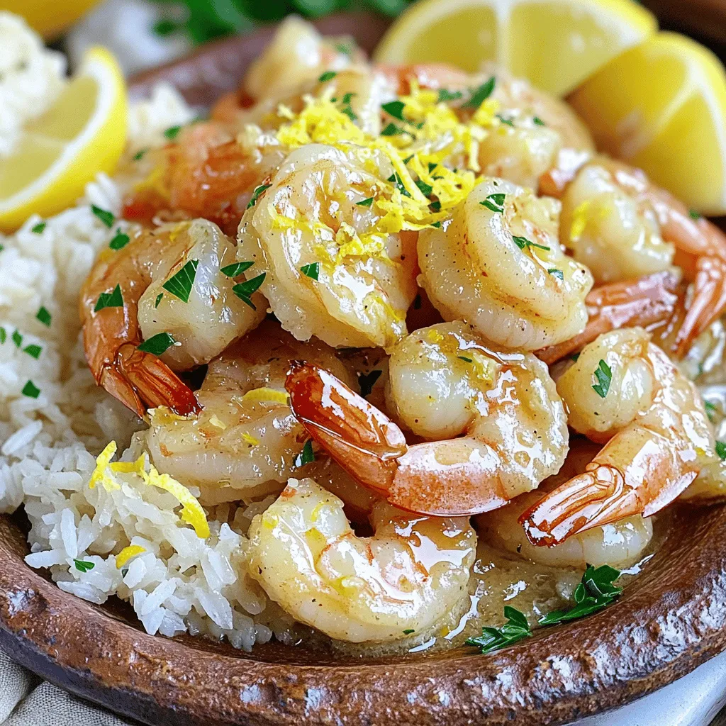 Lemon Garlic Butter Shrimp Recipe Quick and Easy Meal