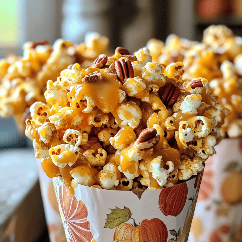 Warm Apple Cider Caramel Popcorn Irresistible Treat