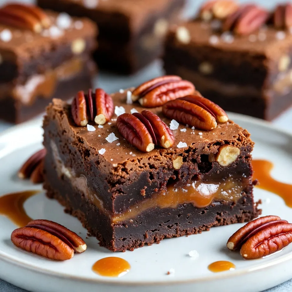 Caramel Pecan Brownies Rich and Decadent Delight