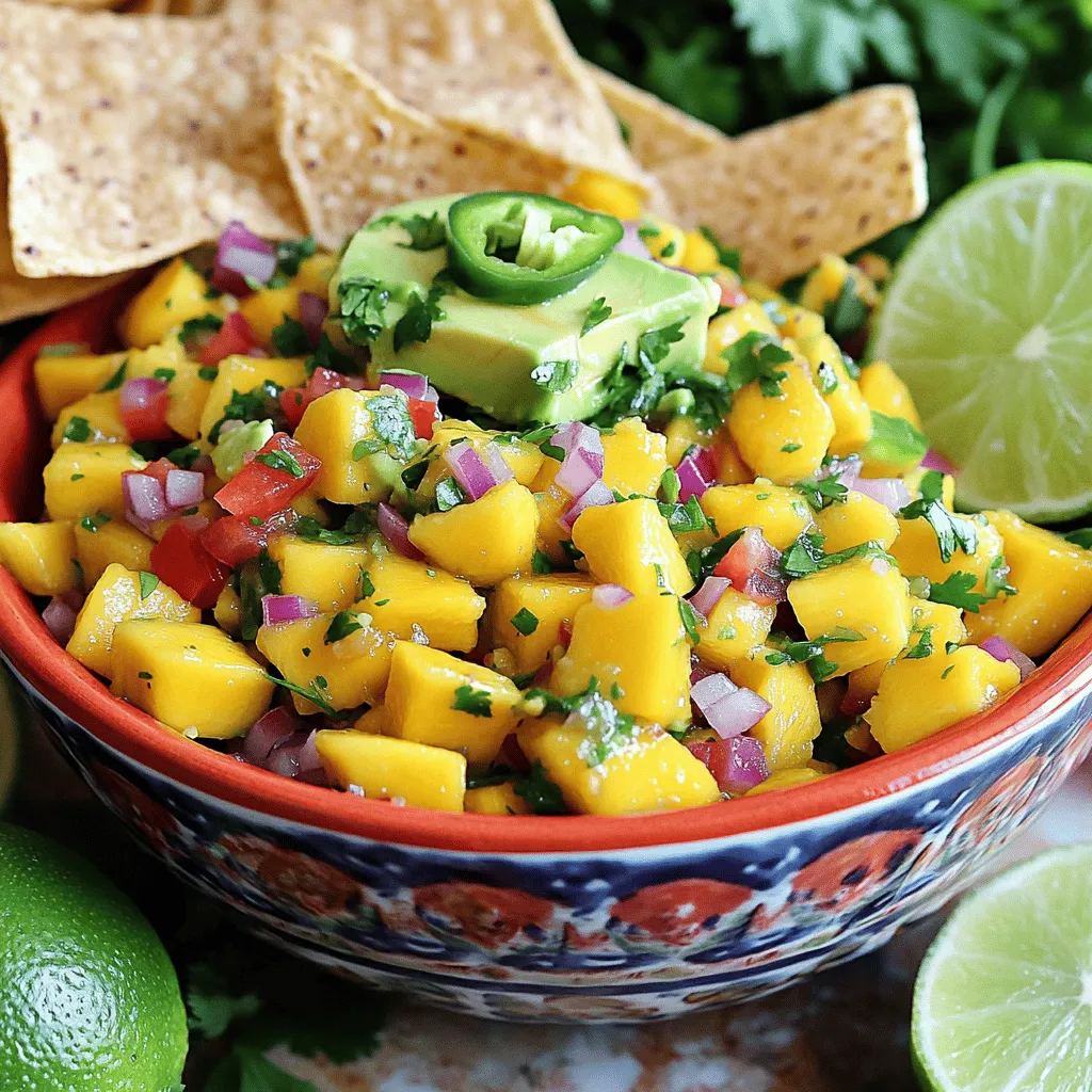 Spicy Mango Salsa Fresh and Flavorful Recipe Guide