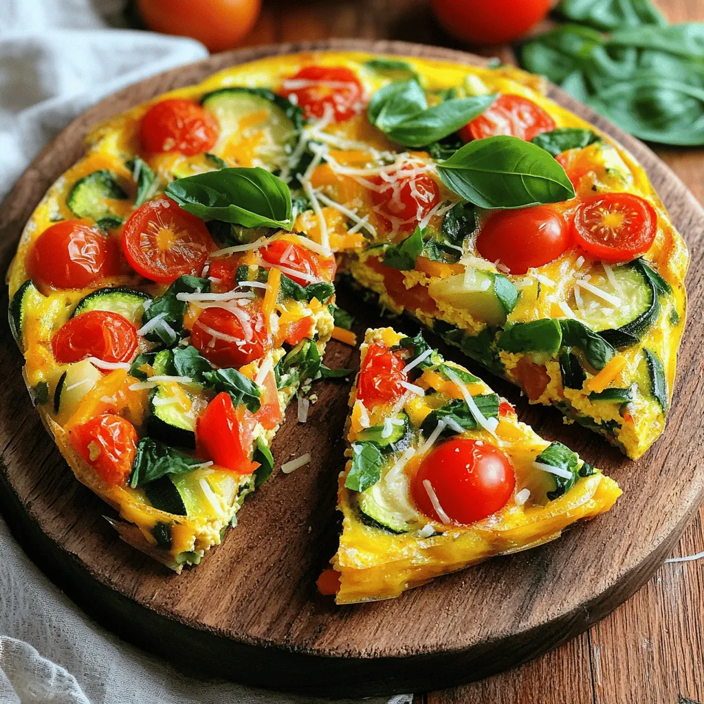 Savory Vegetable Frittata Healthy and Tasty Option