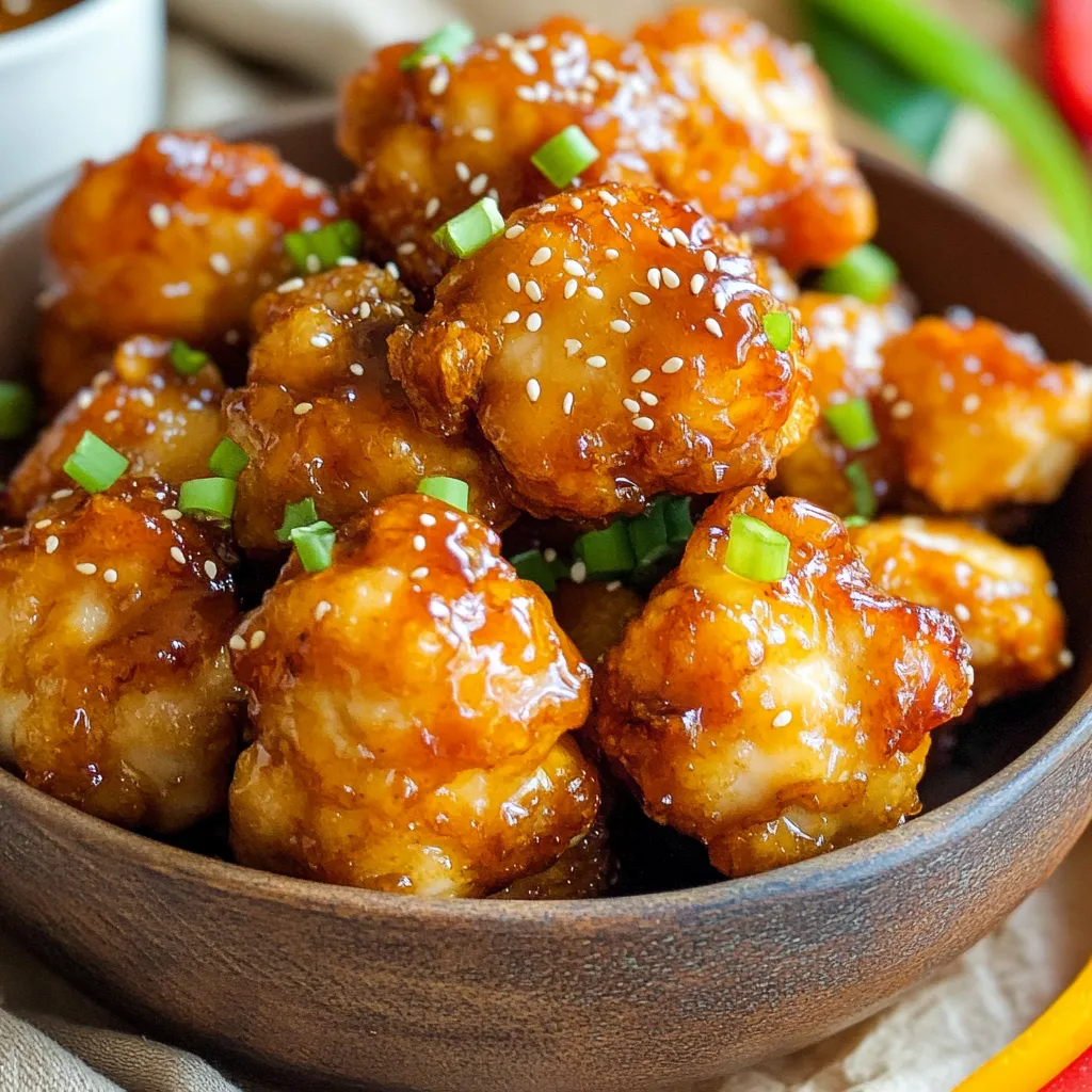 Air Fryer Honey Garlic Chicken Bites Flavor Boost