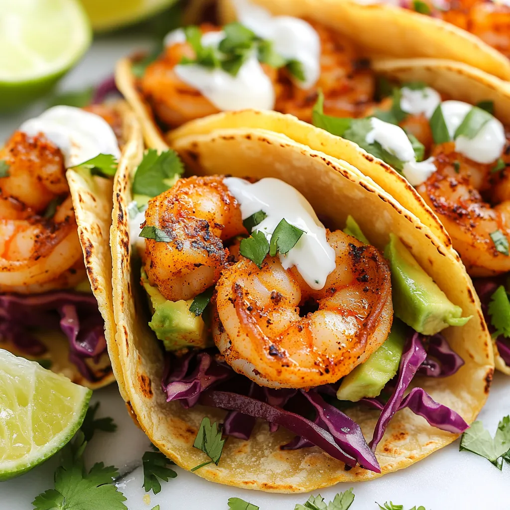 Cajun Shrimp Tacos Flavorful and Easy to Make Dish