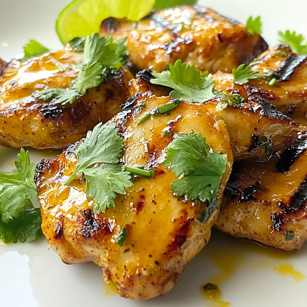 Sweet Chili Lime Grilled Chicken Flavorful Delight