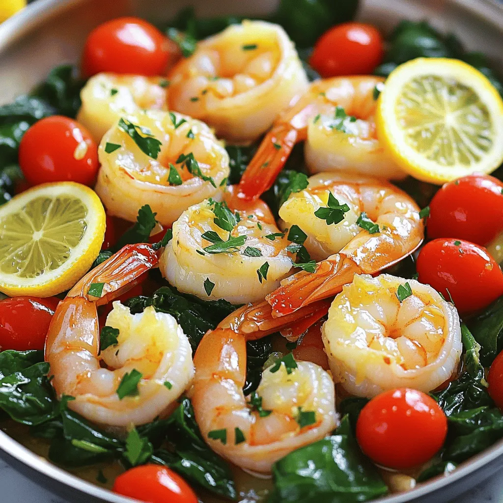 One-Pan Lemon Garlic Shrimp Quick and Flavorful Meal