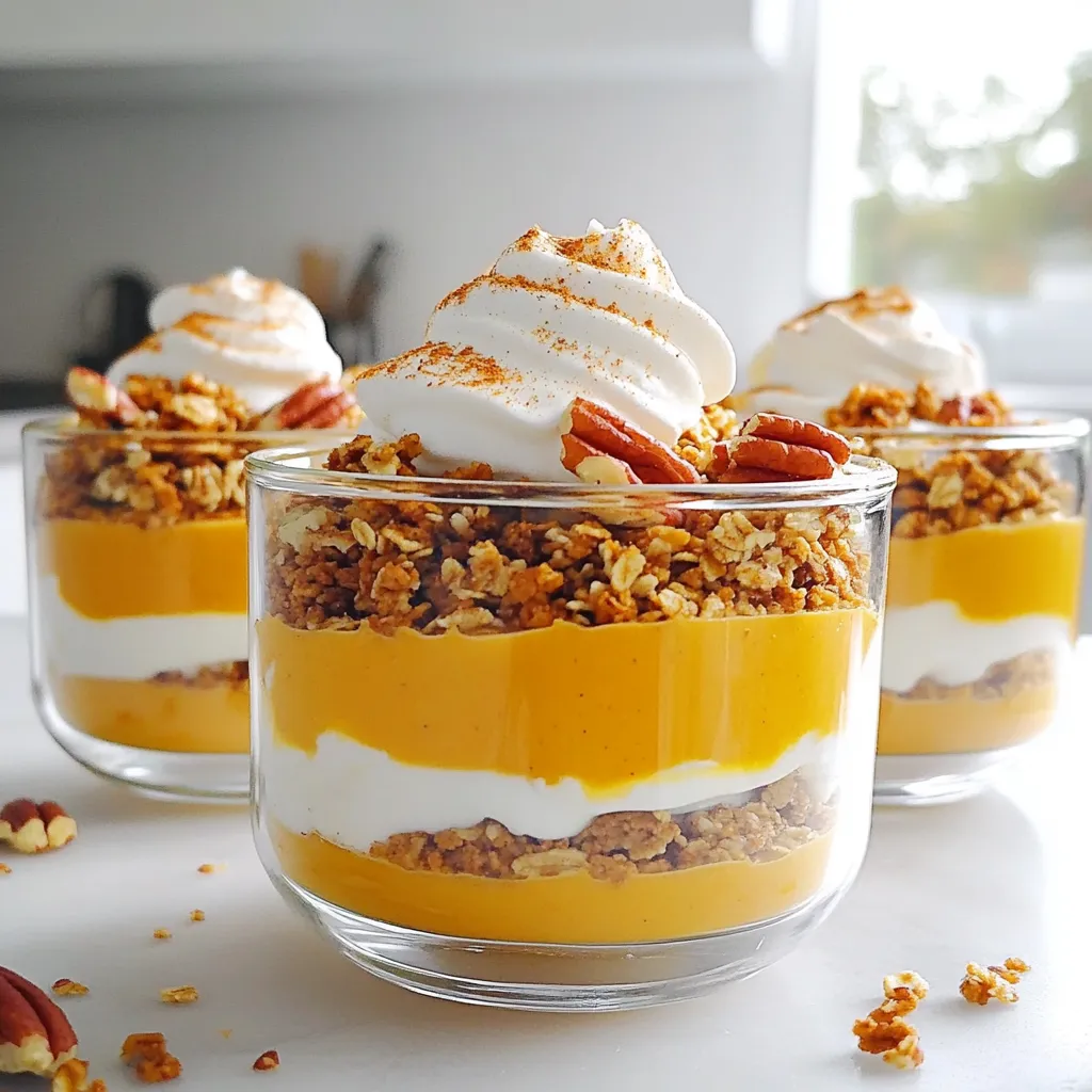Pumpkin Spice Yogurt Parfaits Delightful Festive Treat