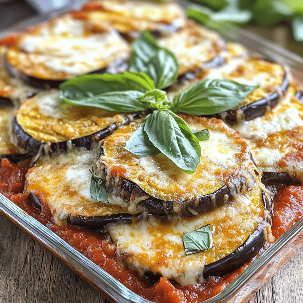 Crispy Baked Eggplant Parmesan Delicious and Simple Dish