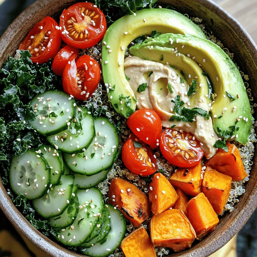 Easy Veggie Buddha Bowl Healthy and Tasty Recipe