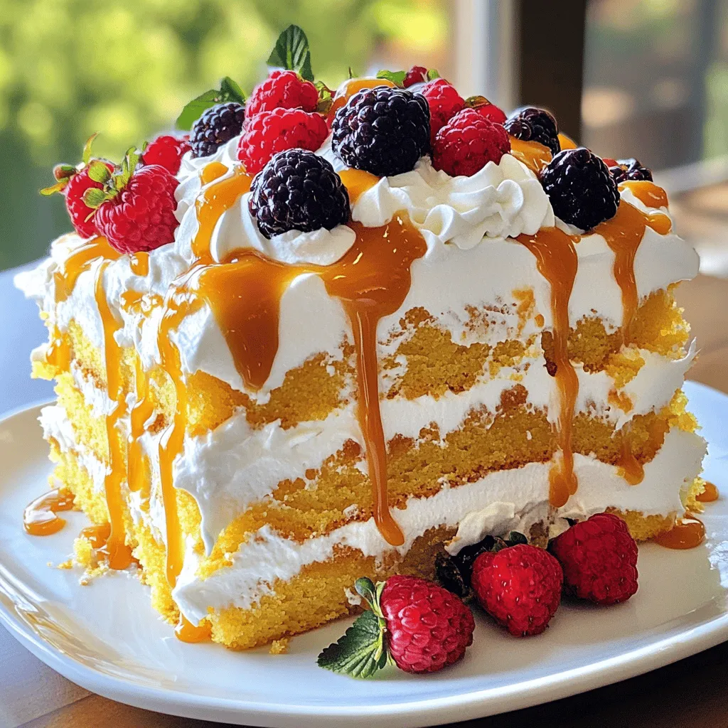 Dulce de Leche Tres Leches Cake Irresistible Delight
