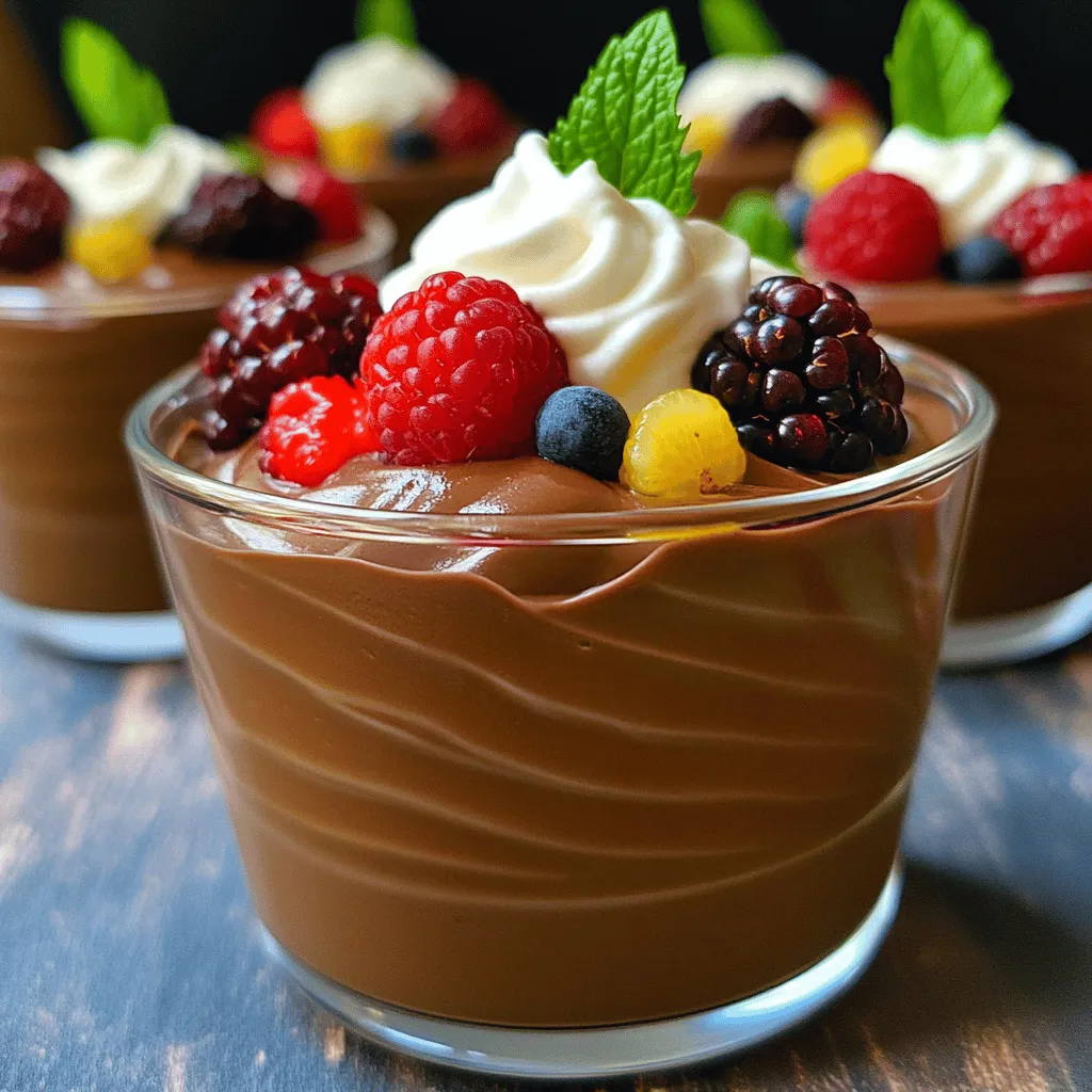 Dairy-Free Chocolate Mousse Rich and Creamy Delight