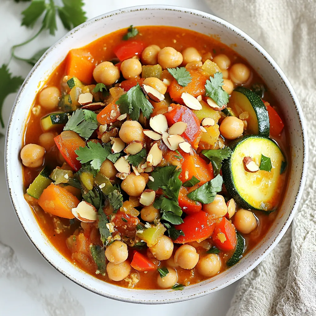 Moroccan Spiced Chickpea Tagine Flavorful and Simple Recipe