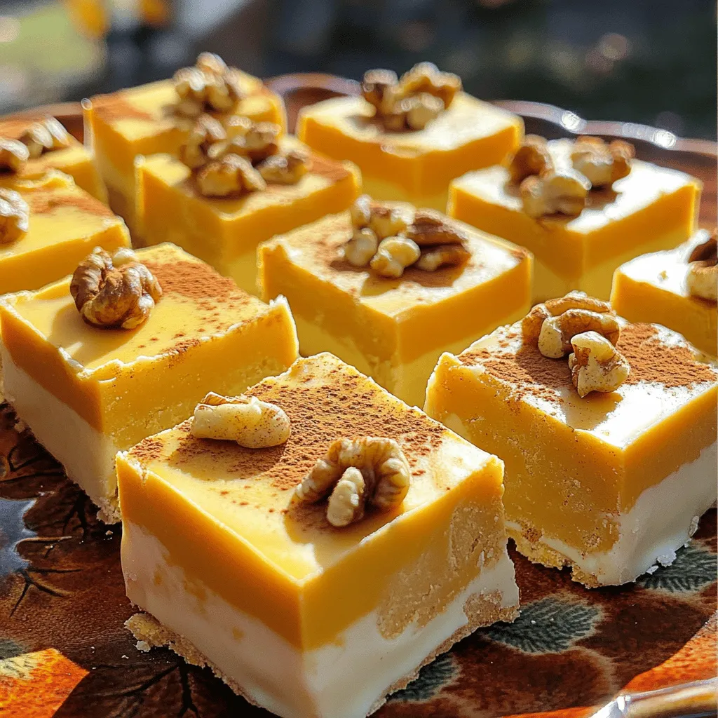 Pumpkin Spice White Chocolate Fudge Irresistible Treat