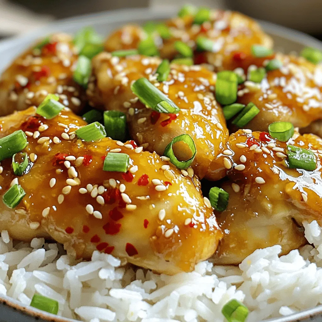 - 2 lbs boneless, skinless chicken thighs - 1/2 cup honey - 1/4 cup soy sauce (low sodium recommended)