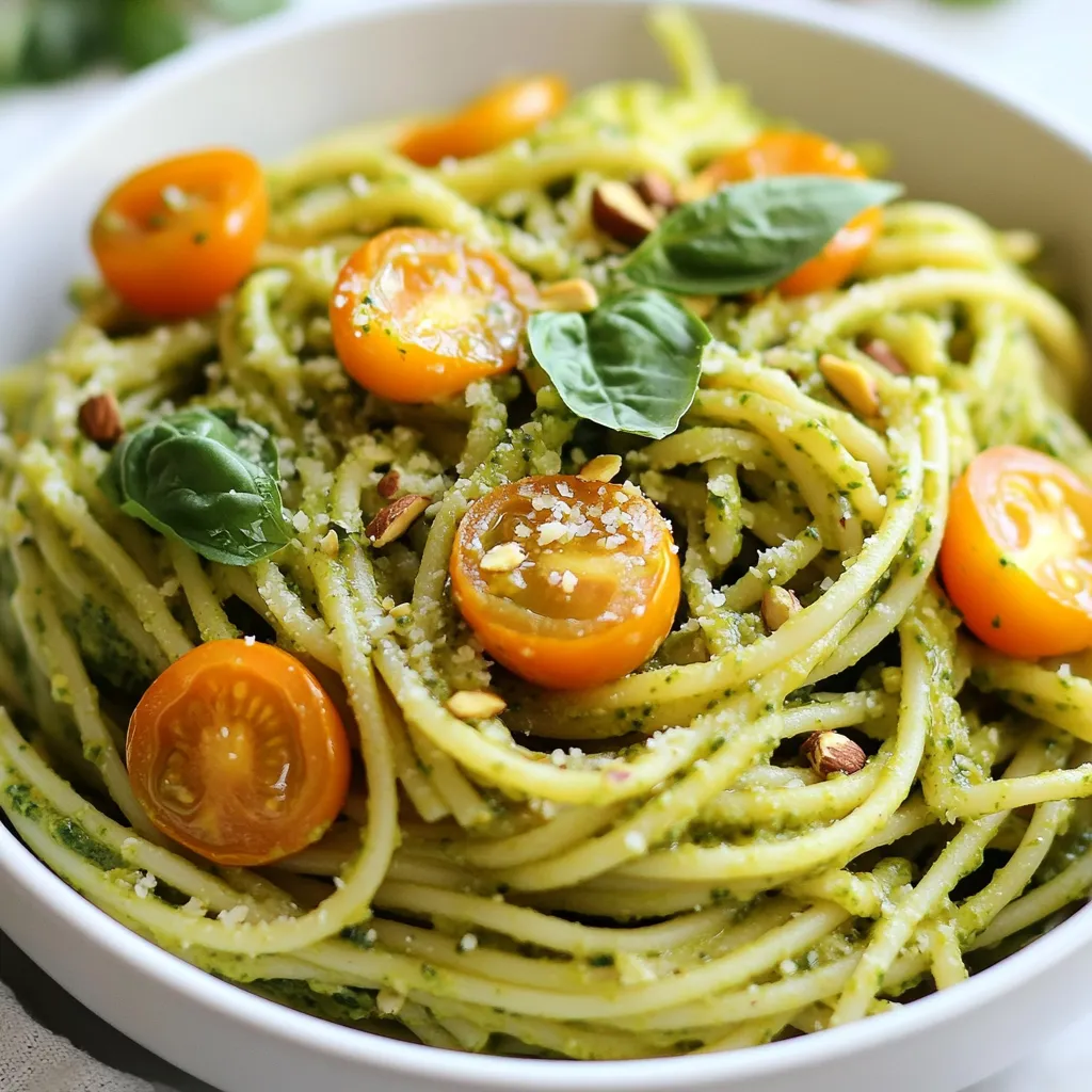 Pistachio Pesto Pasta Delightful and Simple Recipe