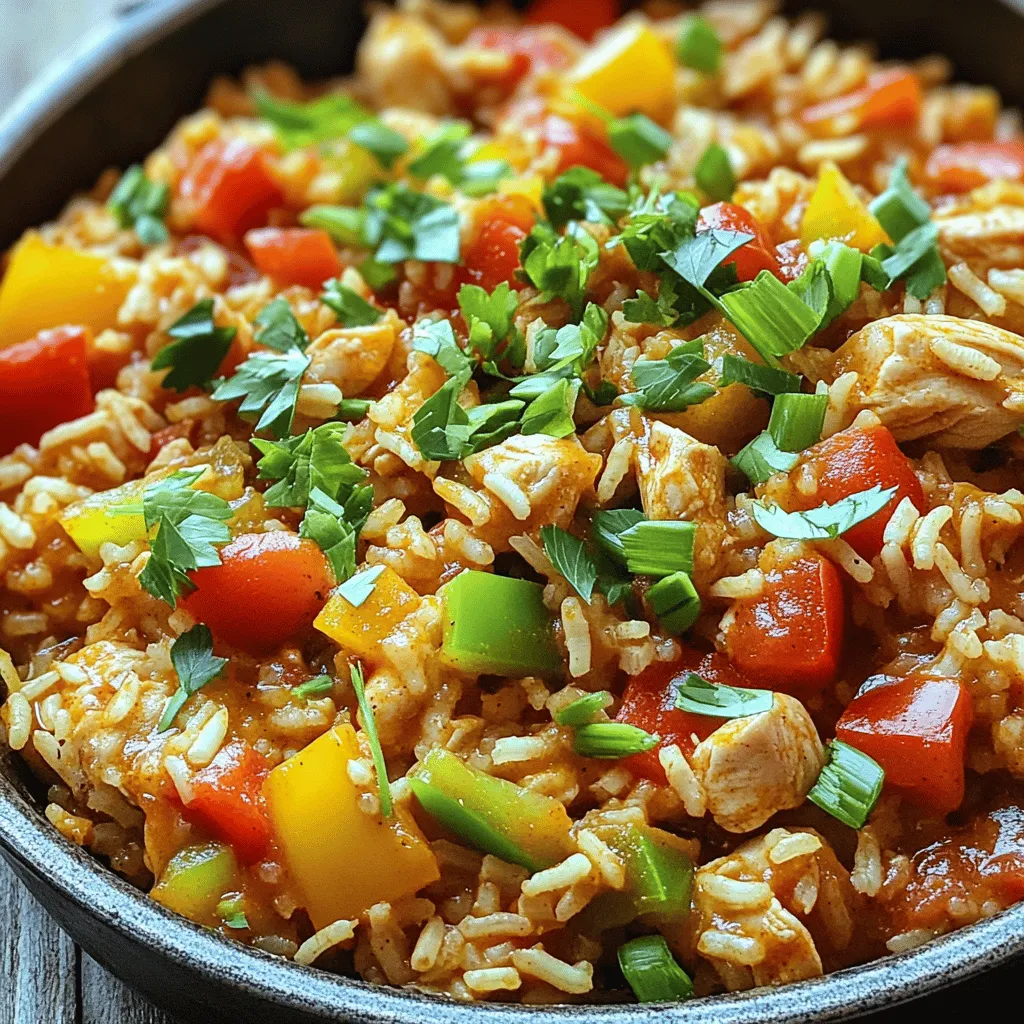 Cajun Chicken Rice Skillet Easy and Flavorful Meal