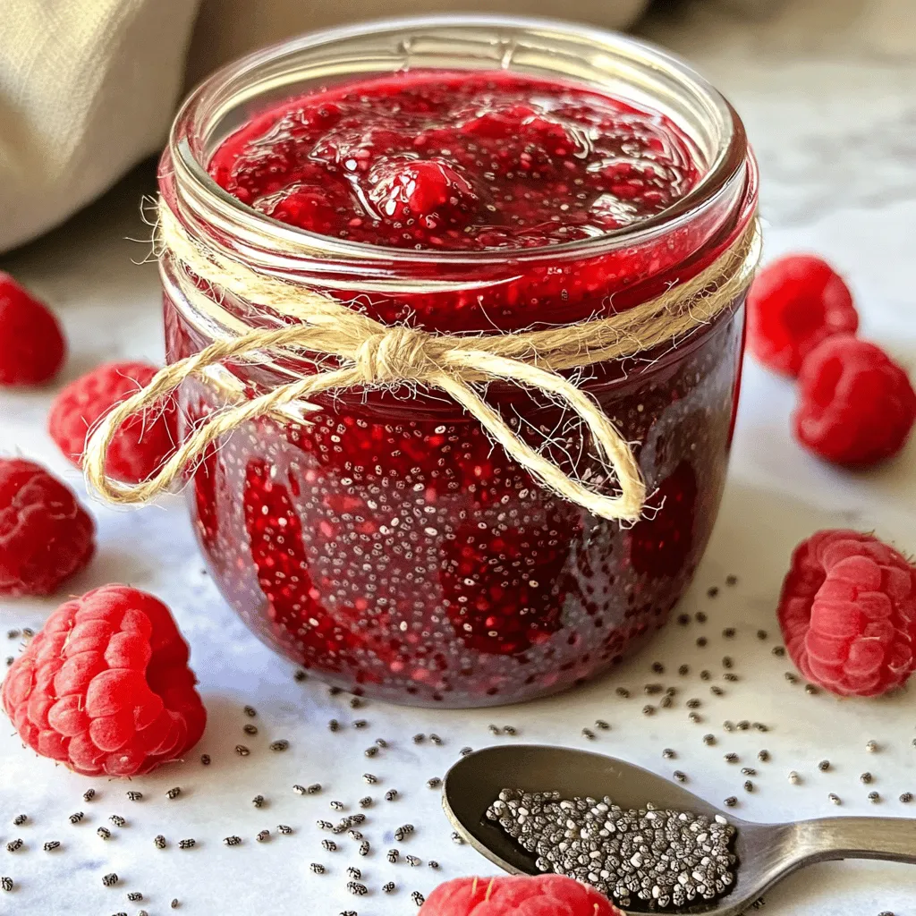 Raspberry Chia Seed Jam Easy and Nutritious Recipe