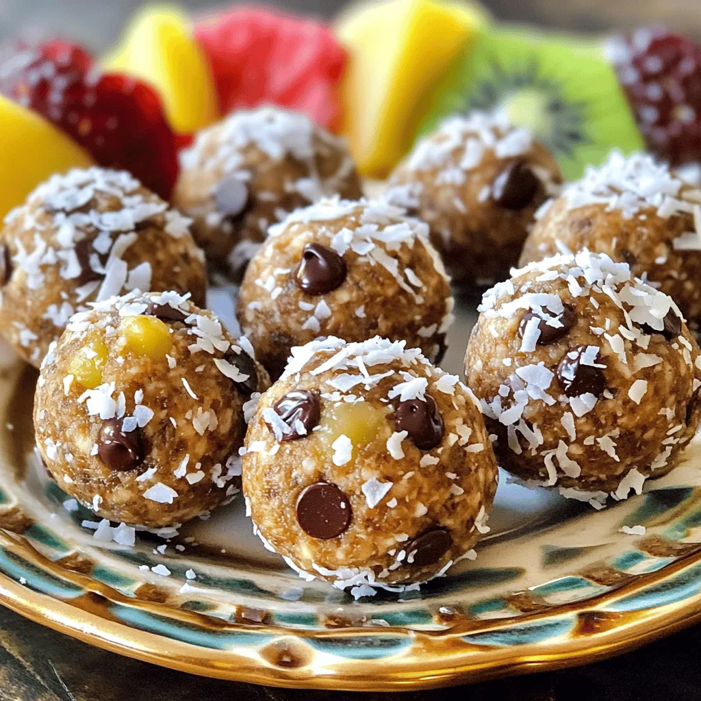 Almond Joy Energy Balls Tasty and Nutritious Snack