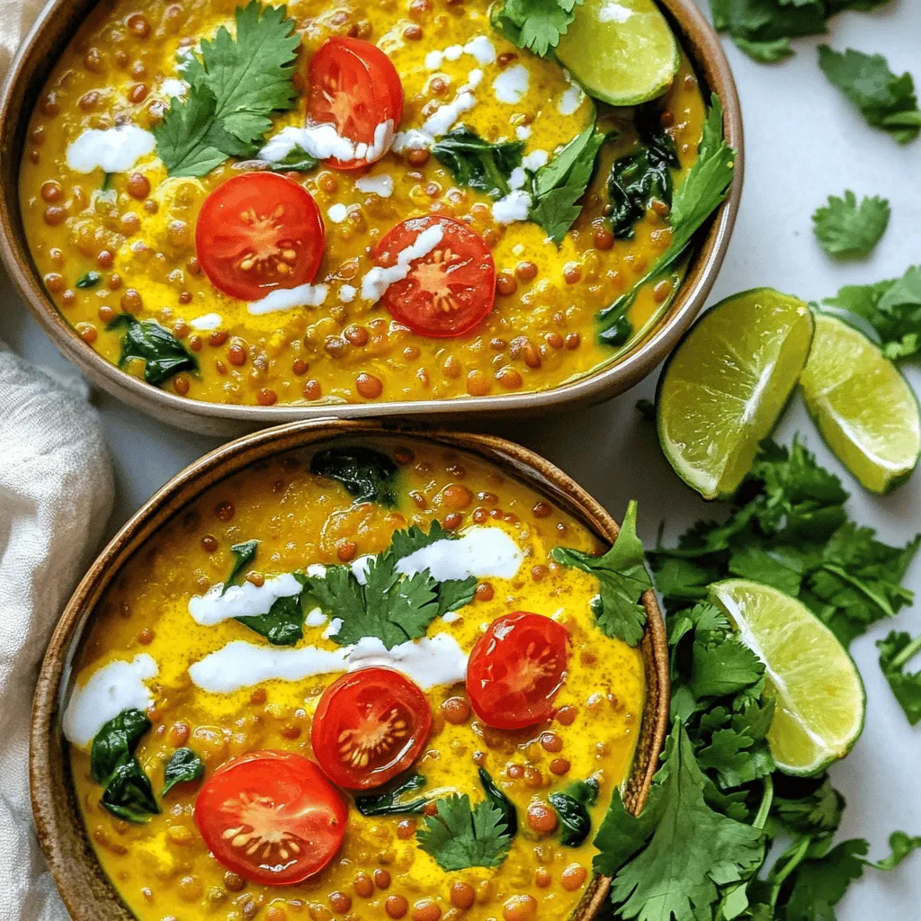 110. Coconut Curry Lentils Savory and Simple Dish