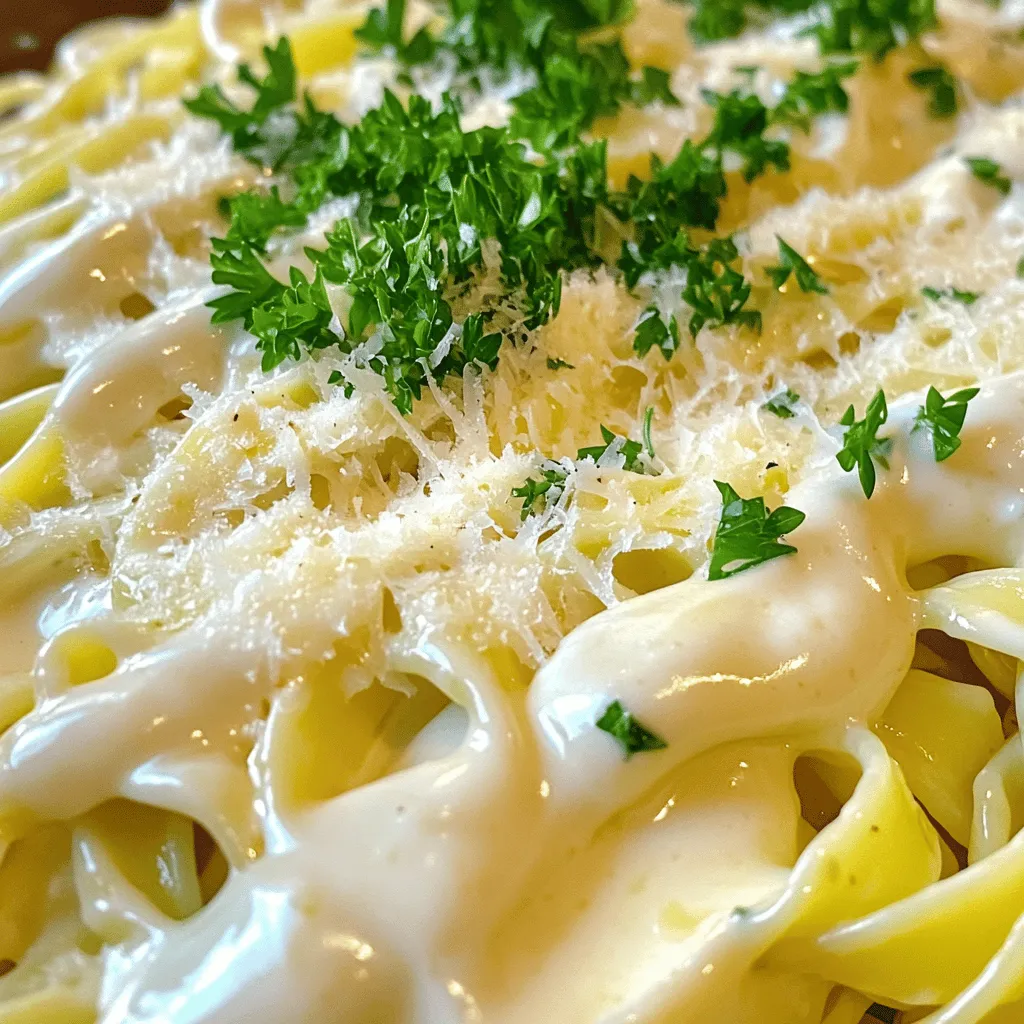 Creamy Garlic Alfredo Sauce Delicious and Simple Recipe