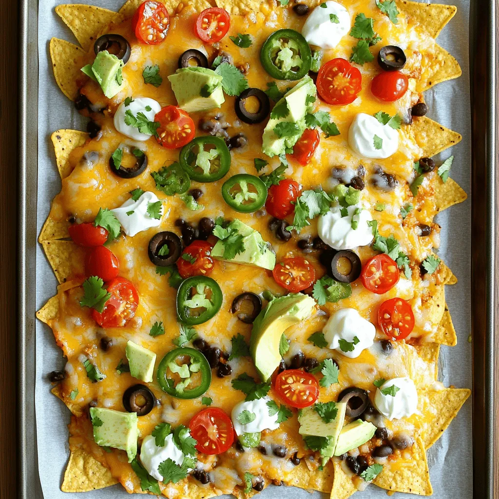 Loaded Sheet Pan Nachos Flavorful and Easy Recipe