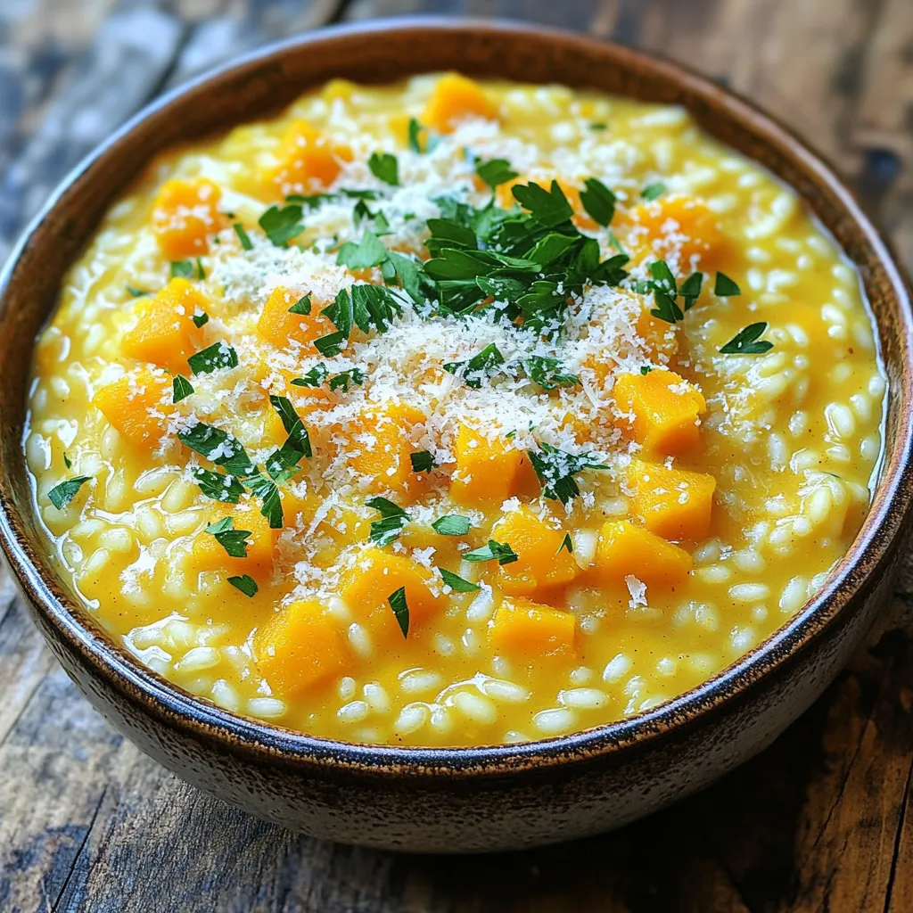 Creamy One-Pot Butternut Squash Risotto Delight