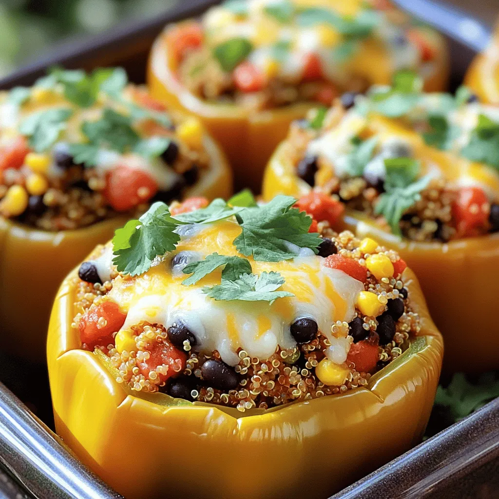 Stuffed Bell Peppers with Quinoa Flavorful and Healthy