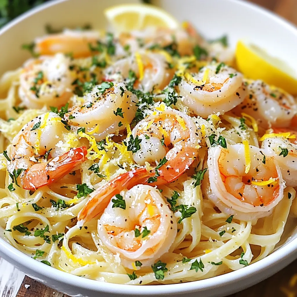 Garlic Butter Shrimp Scampi Delightful and Easy Meal