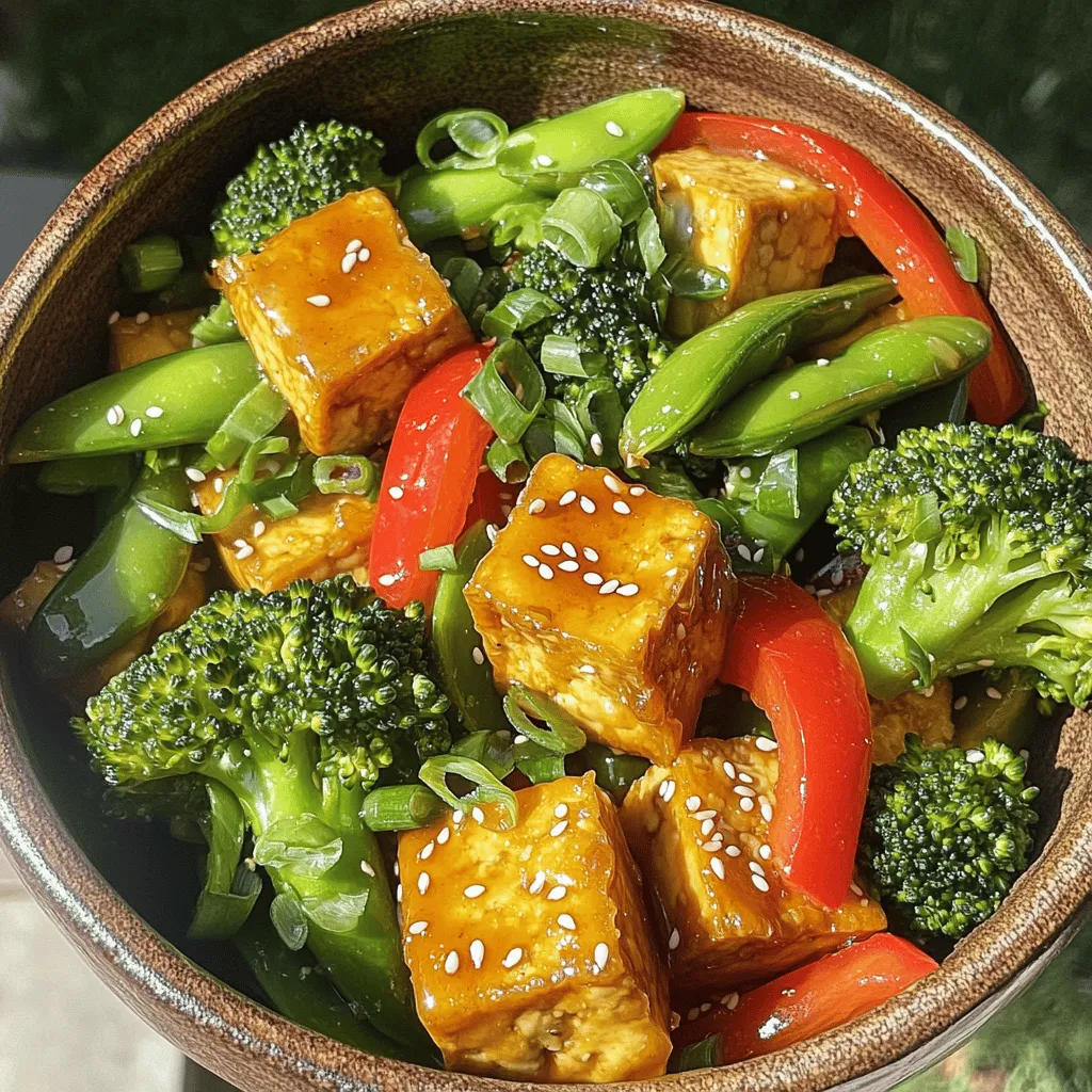 Vegetable Stir-Fry with Tofu Flavorful and Simple Recipe