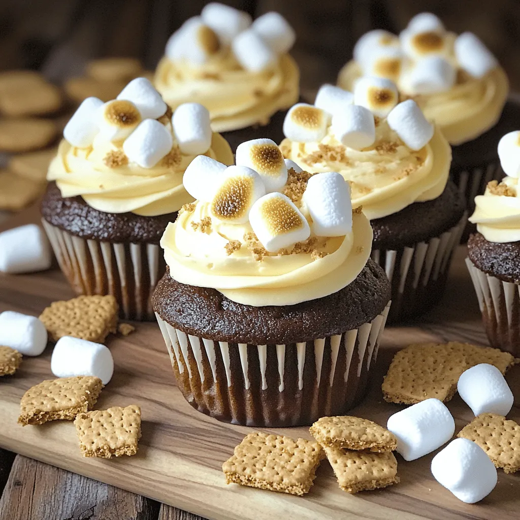 Perfect S’mores Cupcakes Irresistible Treat Idea