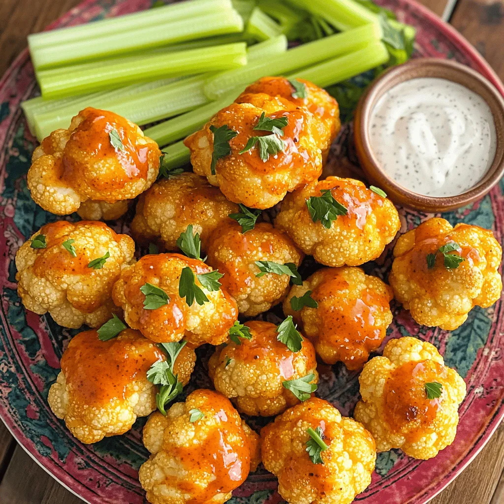 To make Air Fryer Buffalo Cauliflower Bites, you need a few simple items. Here’s what you’ll need: