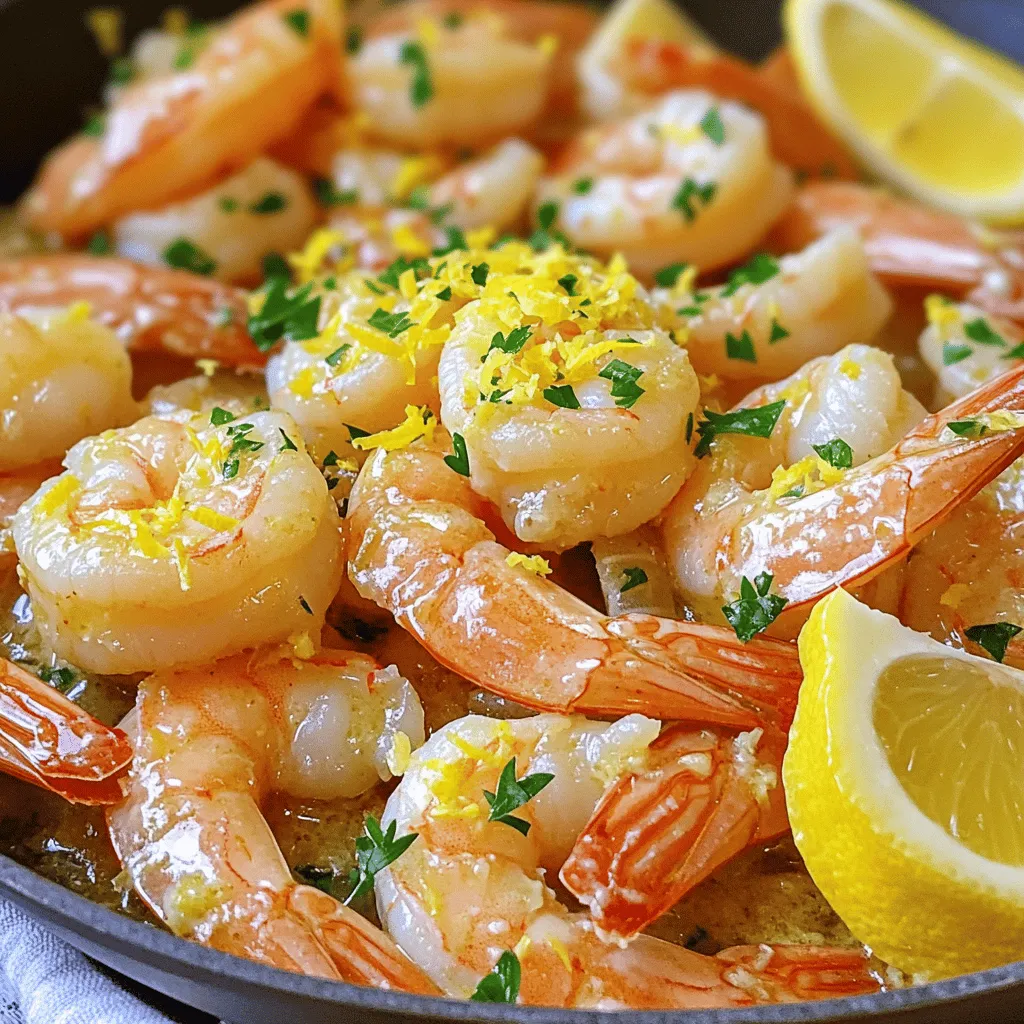 Lemon Garlic Butter Shrimp Simple and Flavorful Dish