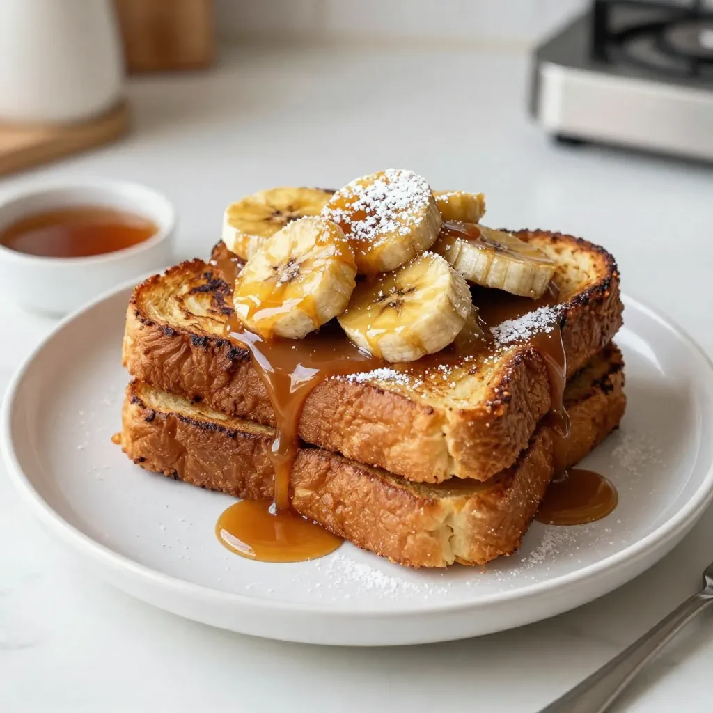 Caramelized Banana French Toast Tasty Breakfast Treat