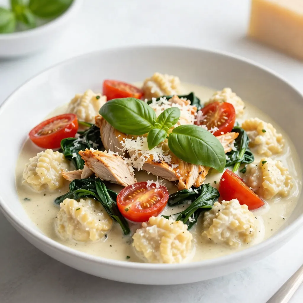 Creamy Tuscan Chicken Gnocchi Delightful Dinner Recipe