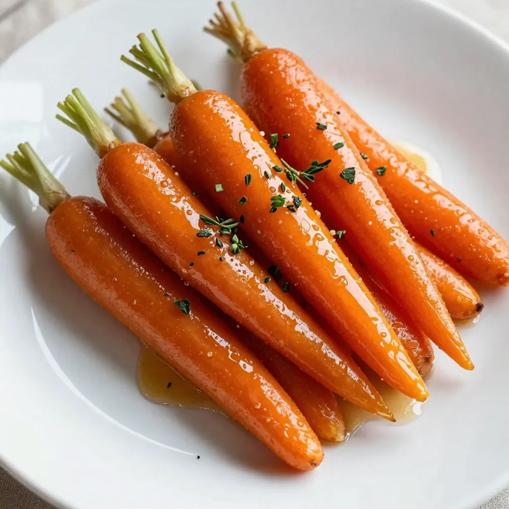 Honey Garlic Glazed Carrots Flavorful Vegetable Side