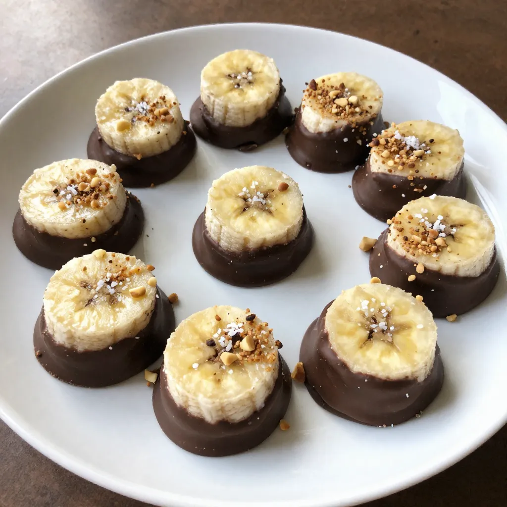 Chocolate Covered Banana Bites Delightful and Easy Treat