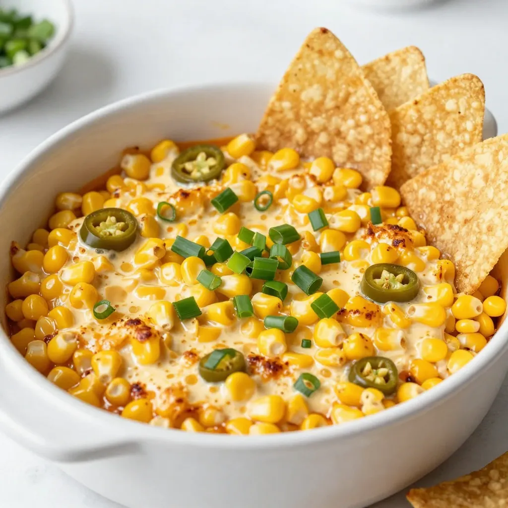 Jalapeño Cheddar Corn Dip Tasty and Simple Recipe