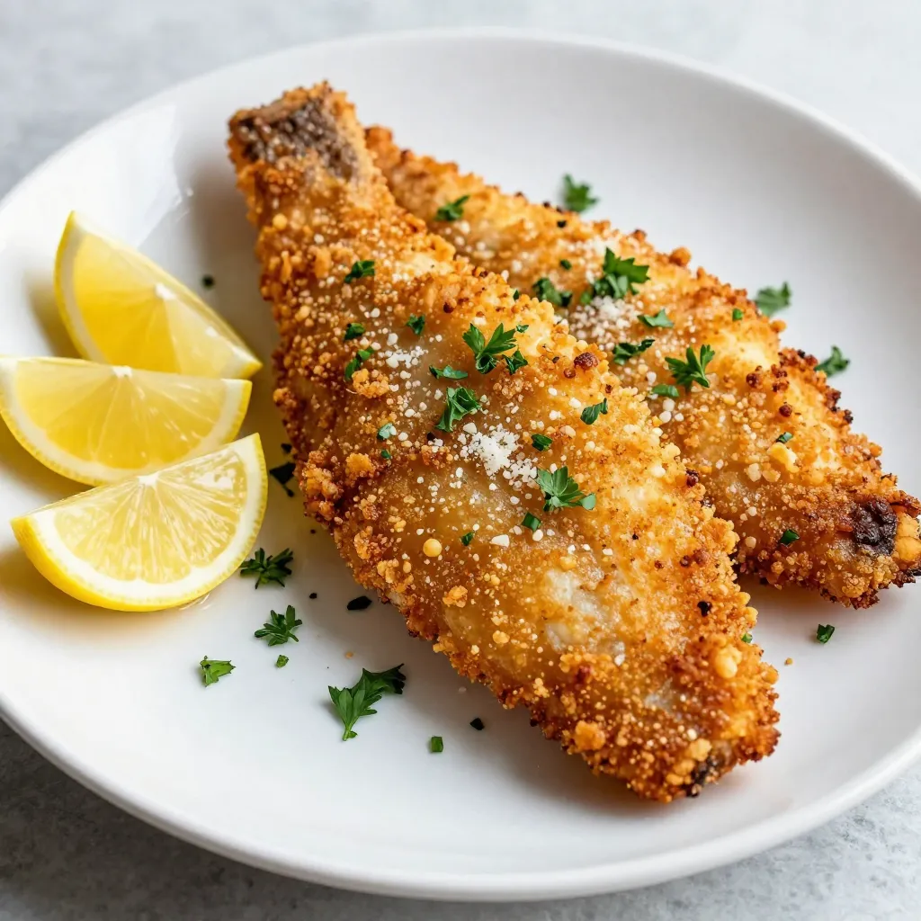 Parmesan Crusted Tilapia Healthy and Simple Recipe