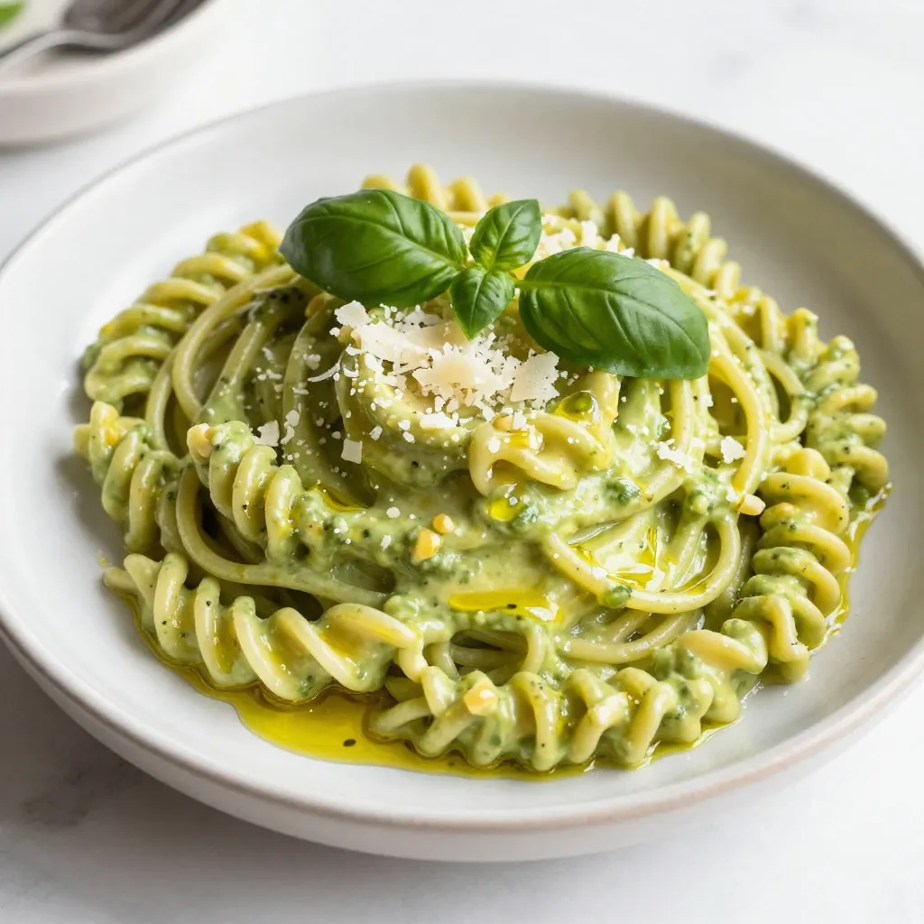 Creamy Avocado Pasta Simple and Delicious Recipe