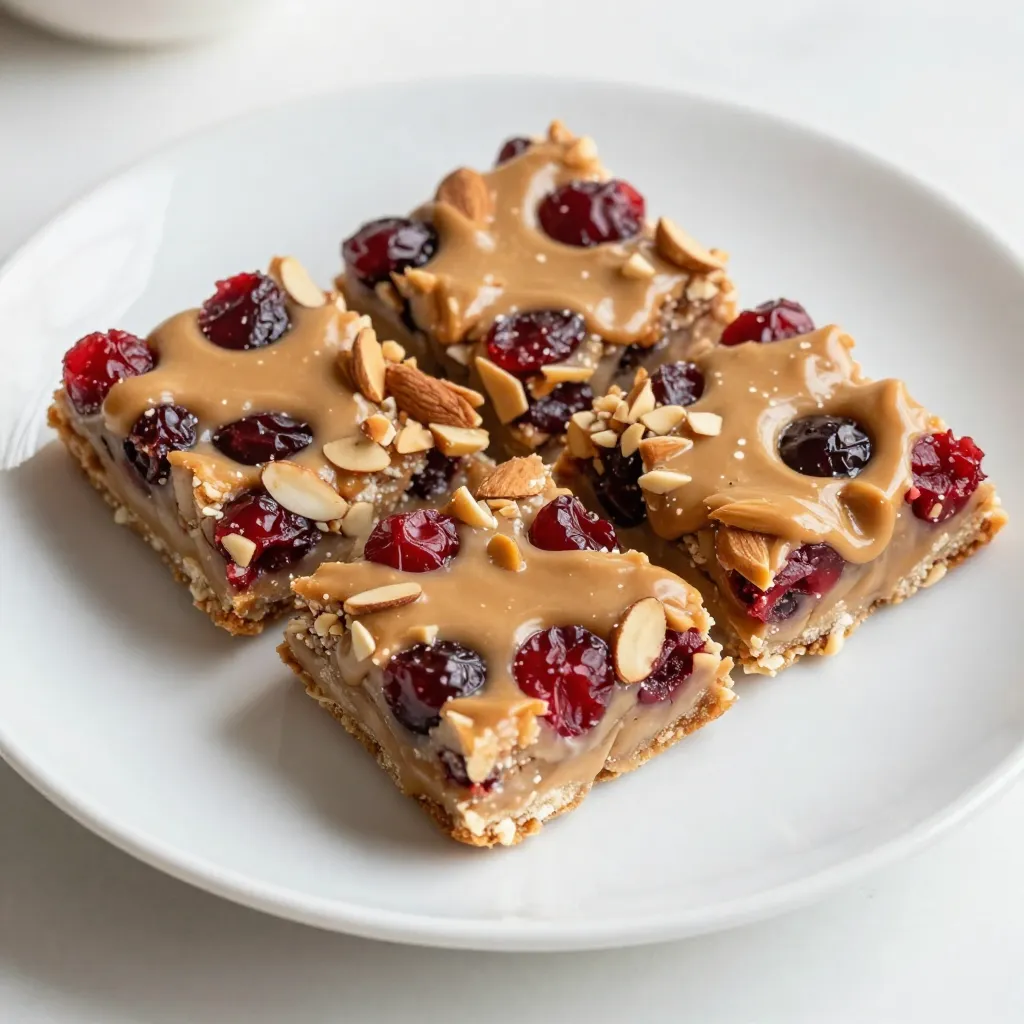 Cherry Almond Energy Bars Energizing and Tasty Snack