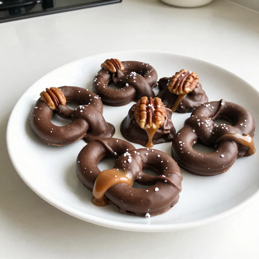 Chocolate Covered Pretzel Turtles Irresistible Treats
